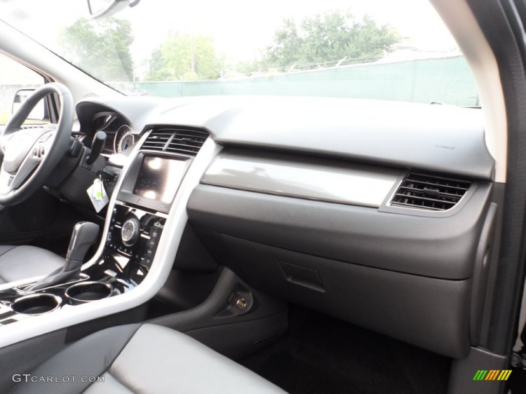 2011 Ford Edge Sport Charcoal Black/Silver Smoke Metallic Dashboard Photo #52016787
