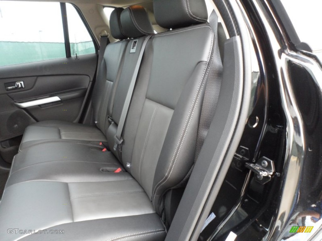 Charcoal Black/Silver Smoke Metallic Interior 2011 Ford Edge Sport Photo #52016859