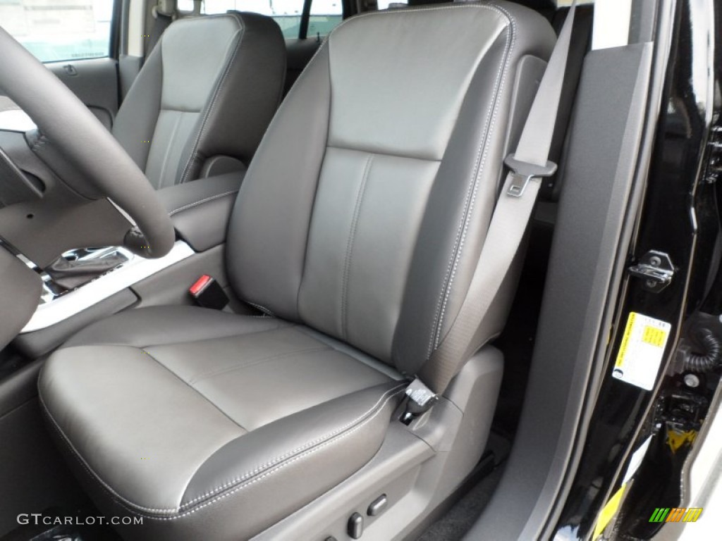Charcoal Black/Silver Smoke Metallic Interior 2011 Ford Edge Sport Photo #52016907