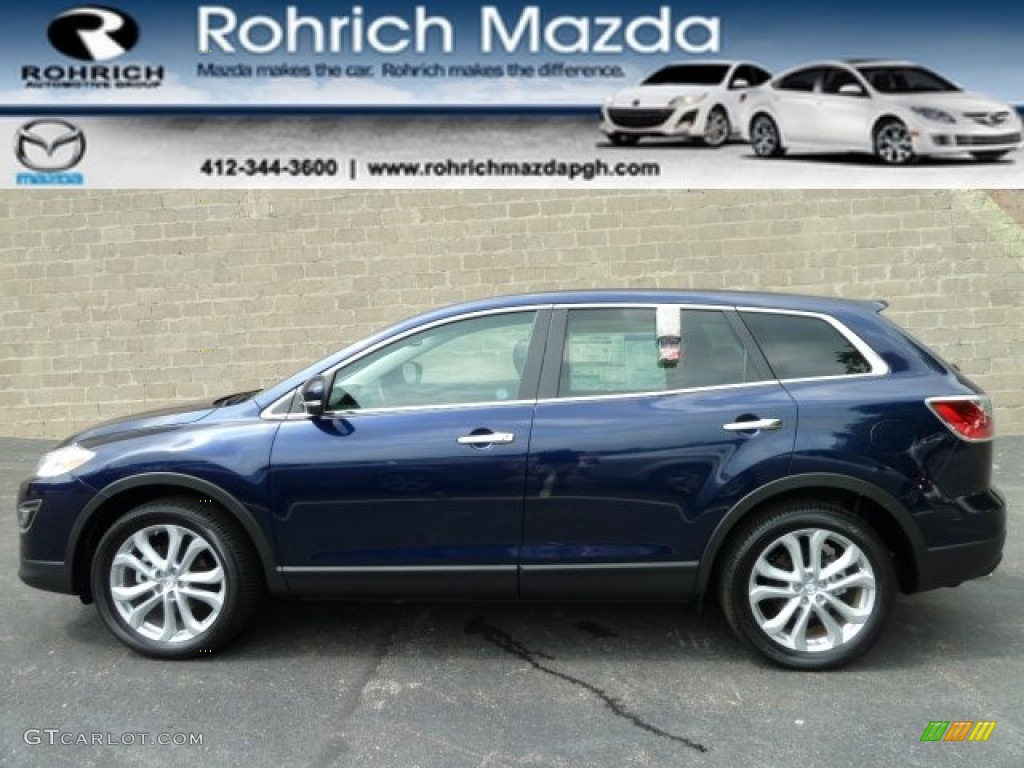 Stormy Blue Mica Mazda CX-9