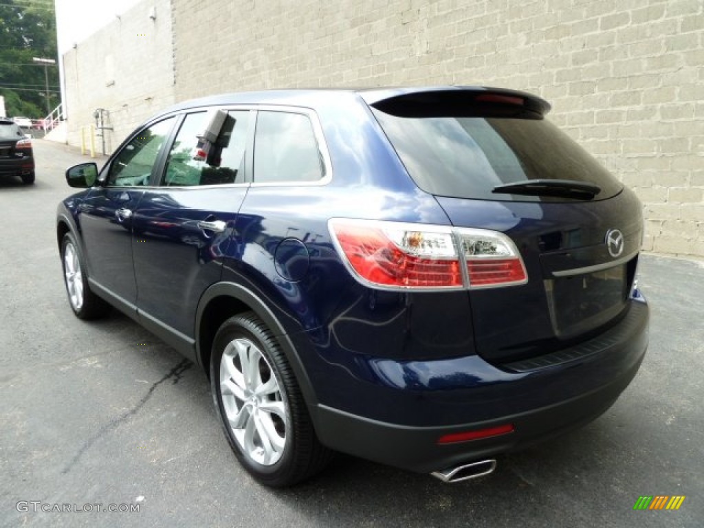 Stormy Blue Mica 2011 Mazda CX-9 Grand Touring AWD Exterior Photo #52017513