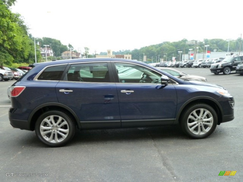 Stormy Blue Mica 2011 Mazda CX-9 Grand Touring AWD Exterior Photo #52017558