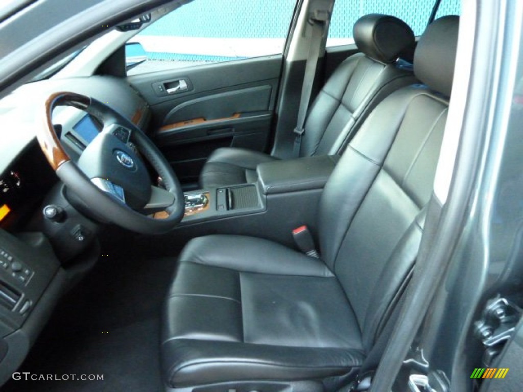 Ebony Interior 2008 Cadillac STS 4 V6 AWD Photo #52017612