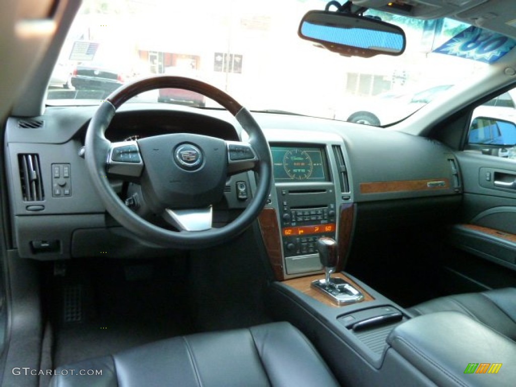 2008 Cadillac STS 4 V6 AWD Ebony Dashboard Photo #52017639