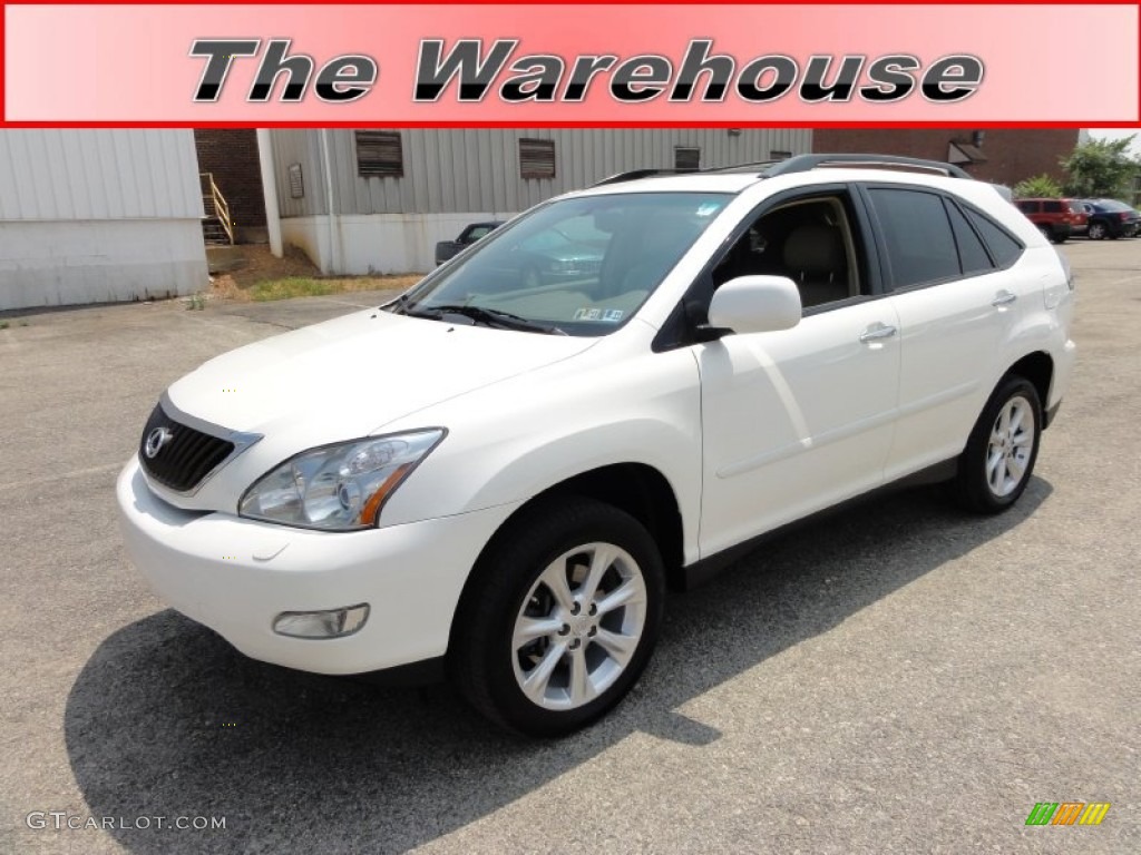 Crystal White Mica Lexus RX