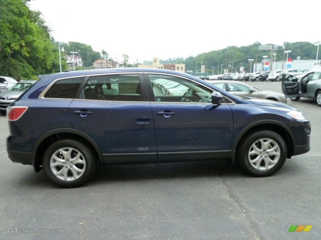 2011 CX-9 Touring AWD - Stormy Blue Mica / Black photo #5