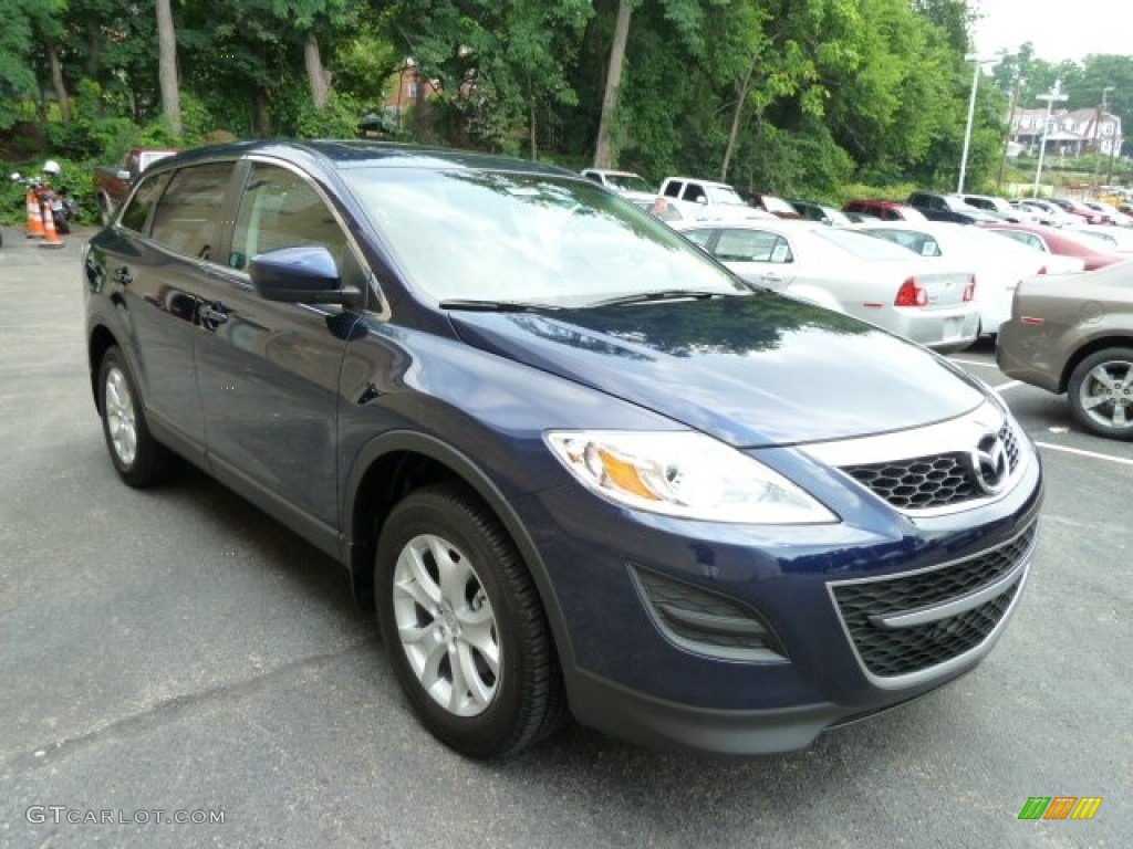 Stormy Blue Mica 2011 Mazda CX-9 Touring AWD Exterior Photo #52018158