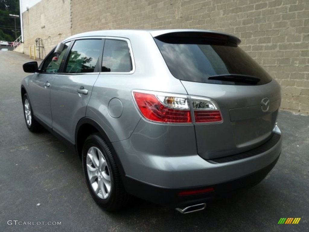 Liquid Silver Metallic 2011 Mazda CX-9 Sport AWD Exterior Photo #52019829