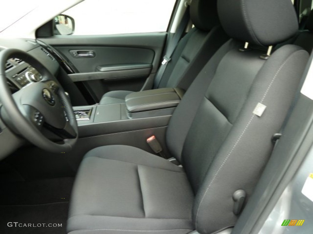 Black Interior 2011 Mazda CX-9 Sport AWD Photo #52019958