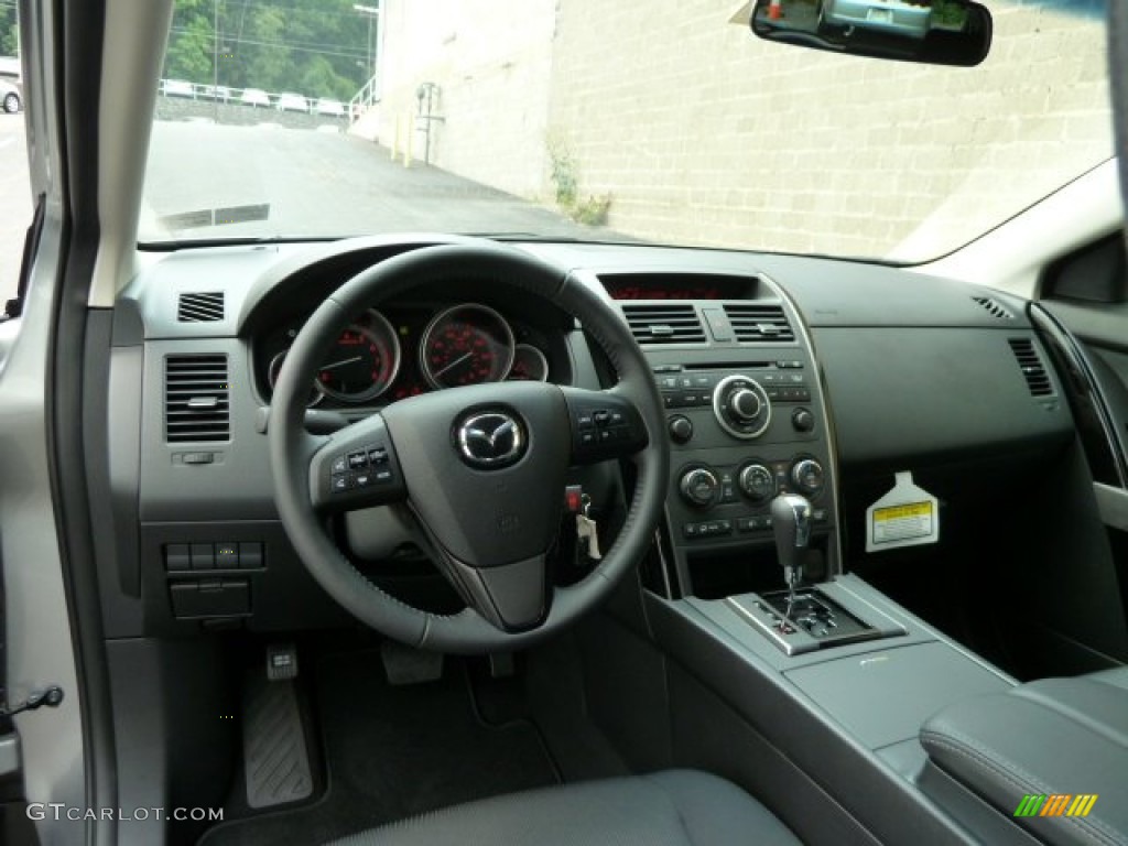 2011 Mazda CX-9 Sport AWD Black Dashboard Photo #52020000