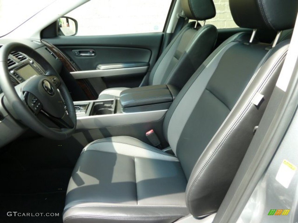 Black Interior 2011 Mazda CX-9 Grand Touring AWD Photo #52020243