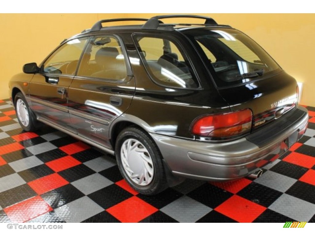 1999 Impreza Outback Sport - Black Pearl Metallic / Gray photo #3