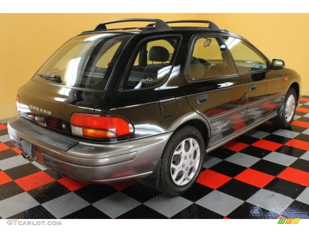 1999 Impreza Outback Sport - Black Pearl Metallic / Gray photo #4