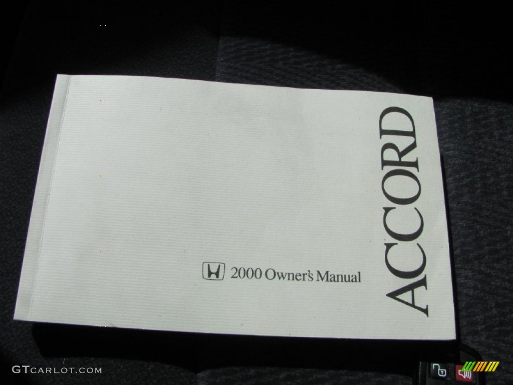 2000 Honda Accord EX Coupe Books/Manuals Photos