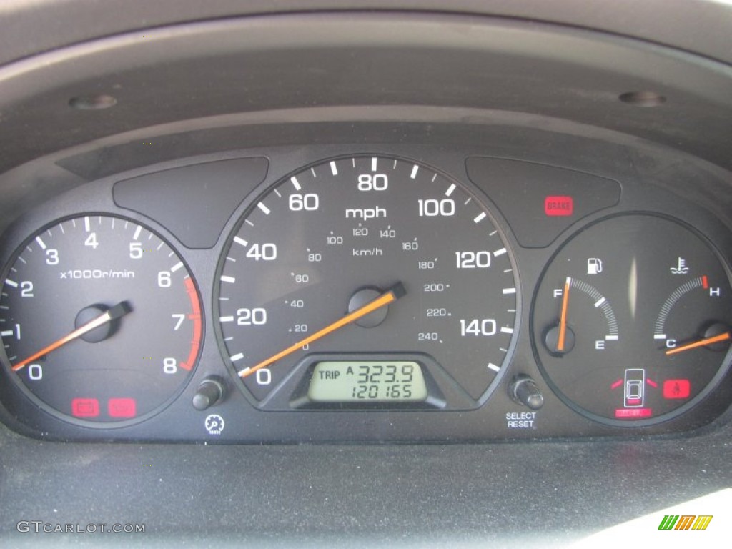 2000 Honda Accord EX Coupe Gauges Photo #52020735