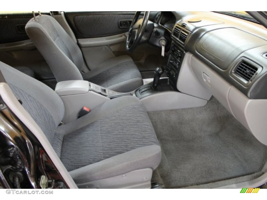 1999 Impreza Outback Sport - Black Pearl Metallic / Gray photo #14