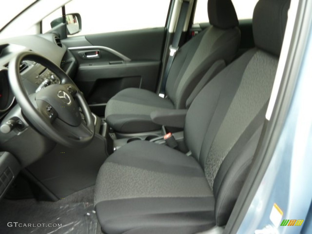 Black Interior 2012 Mazda MAZDA5 Sport Photo #52020819
