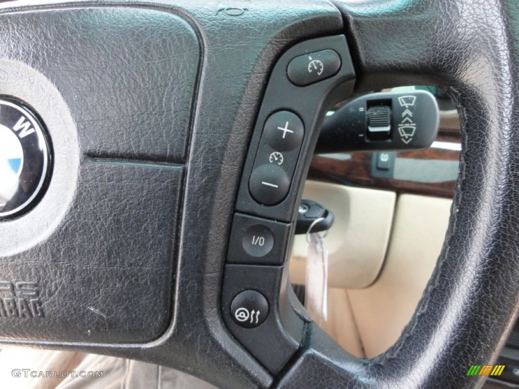 2001 7 Series 740iL Sedan - Orient Blue Metallic / Sand Beige photo #49