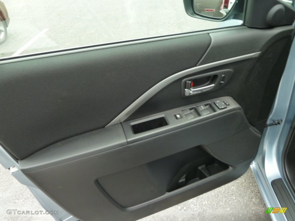 2012 Mazda MAZDA5 Sport Black Door Panel Photo #52020876
