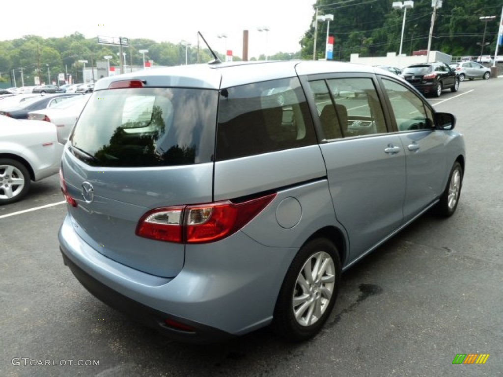 Clear Water Blue Metallic 2012 Mazda MAZDA5 Sport Exterior Photo #52021014