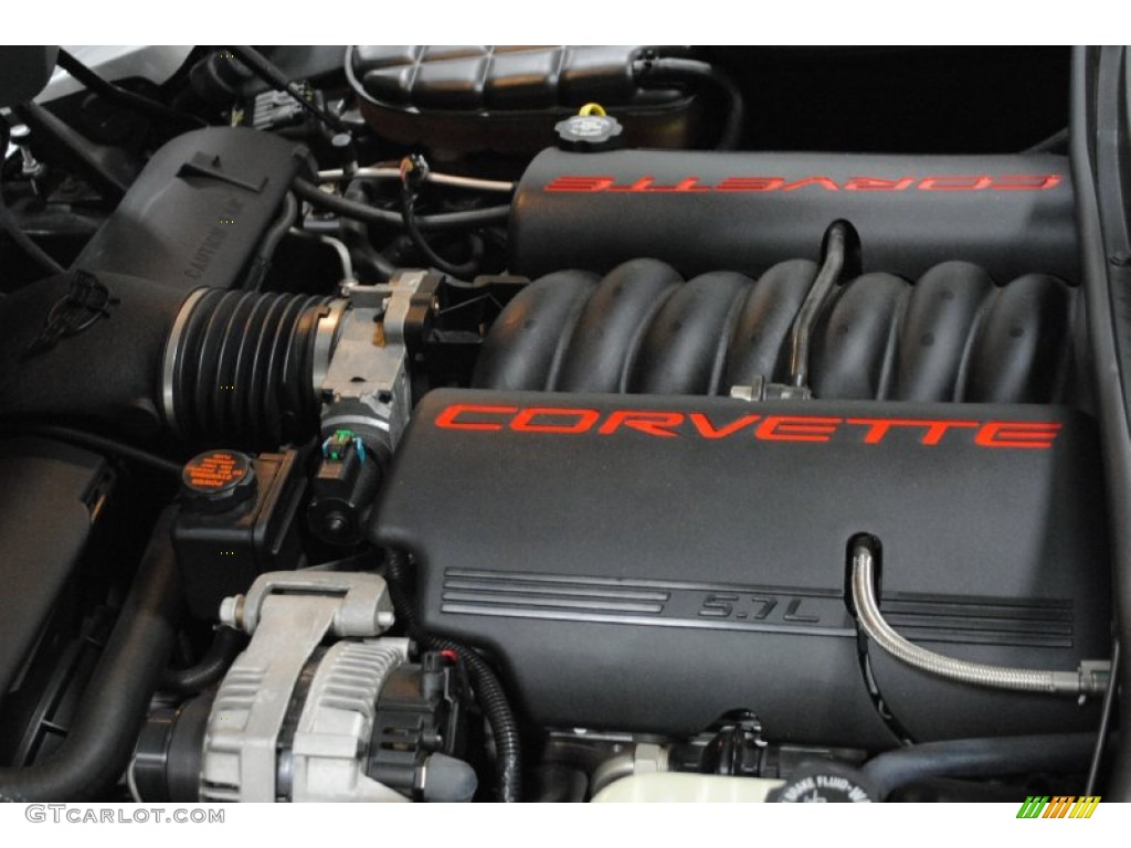 2001 Chevrolet Corvette Convertible 5.7 Liter OHV 16-Valve LS1 V8 Engine Photo #52021854