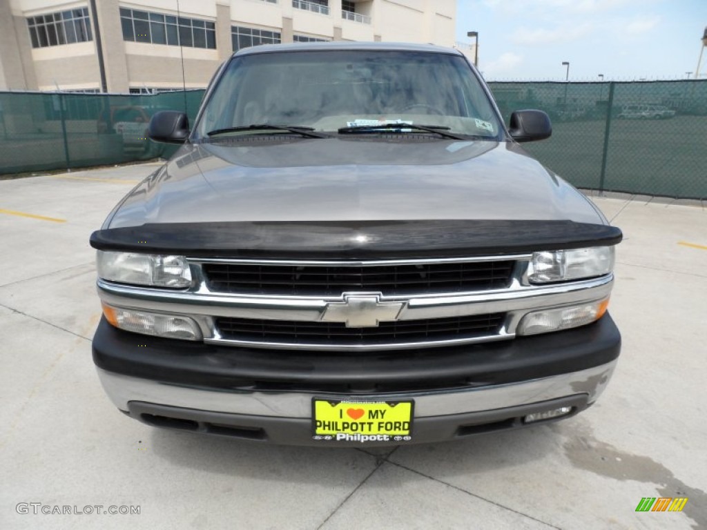 2003 Suburban 1500 LT - Light Pewter Metallic / Tan/Neutral photo #8