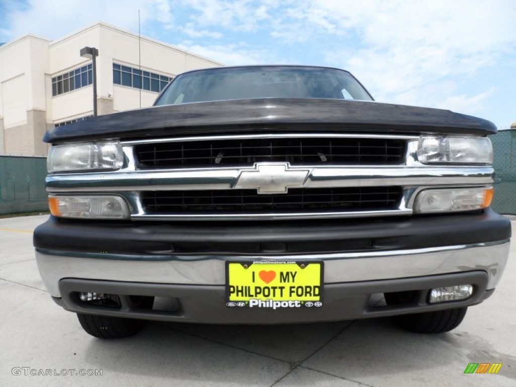 2003 Suburban 1500 LT - Light Pewter Metallic / Tan/Neutral photo #9