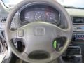 1998 Honda Civic Black Interior Steering Wheel Photo