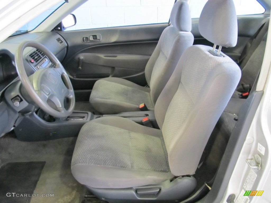 Black Interior 1998 Honda Civic DX Coupe Photo #52023618