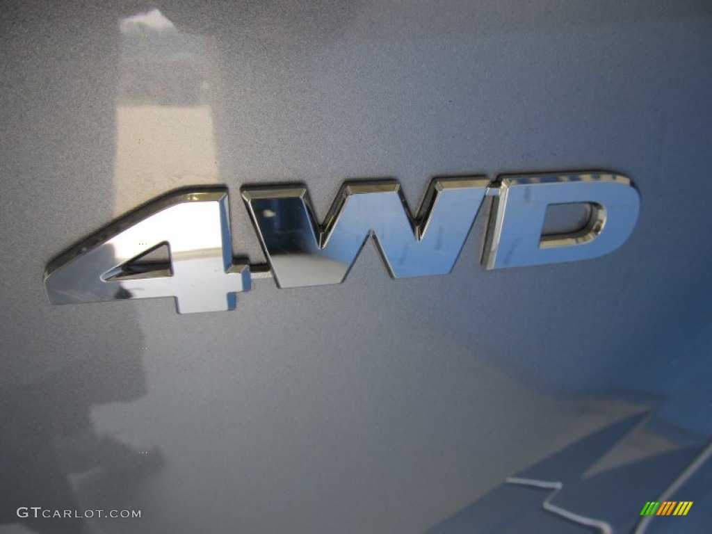 2011 CR-V EX-L 4WD - Glacier Blue Metallic / Black photo #4