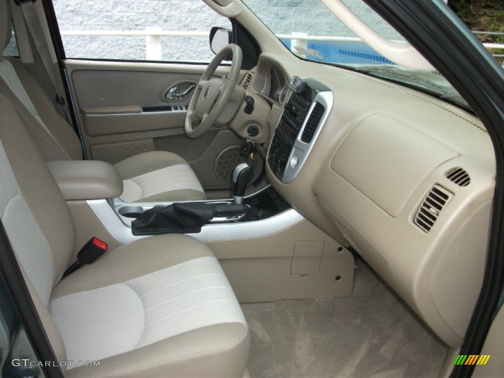 Pebble Interior 2007 Mercury Mariner Luxury 4WD Photo #52025505