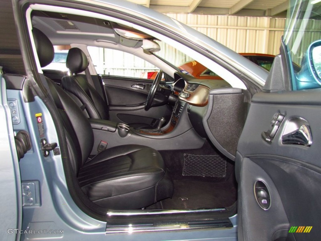 Black Interior 2006 Mercedes-Benz CLS 500 Photo #52025667