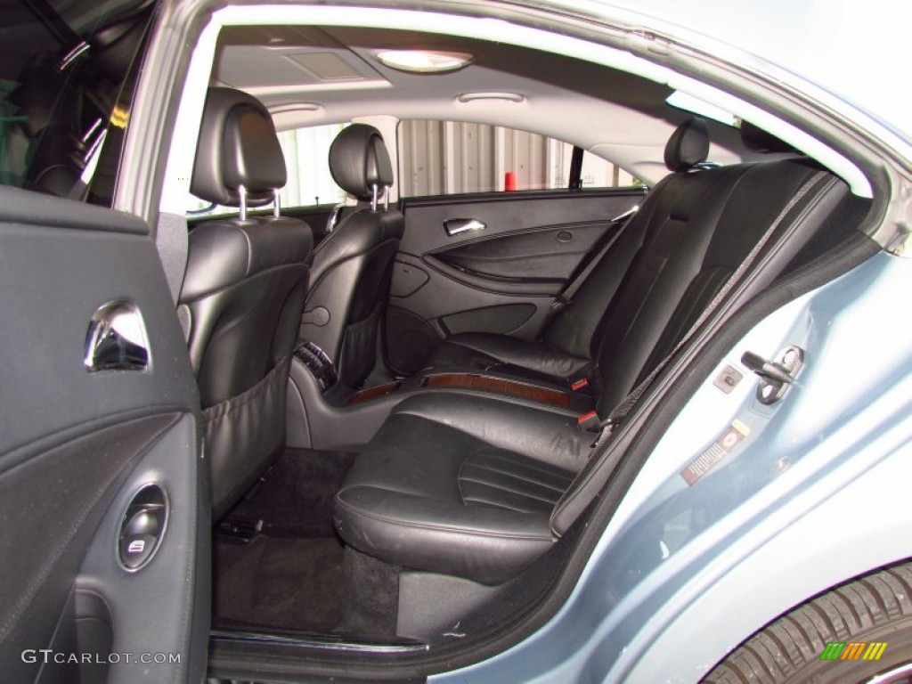Black Interior 2006 Mercedes-Benz CLS 500 Photo #52025703