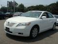 2009 Super White Toyota Camry XLE V6  photo #3