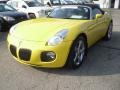 2008 Mean Yellow Pontiac Solstice GXP Roadster  photo #2