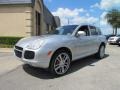 Crystal Silver Metallic - Cayenne Turbo Photo No. 3