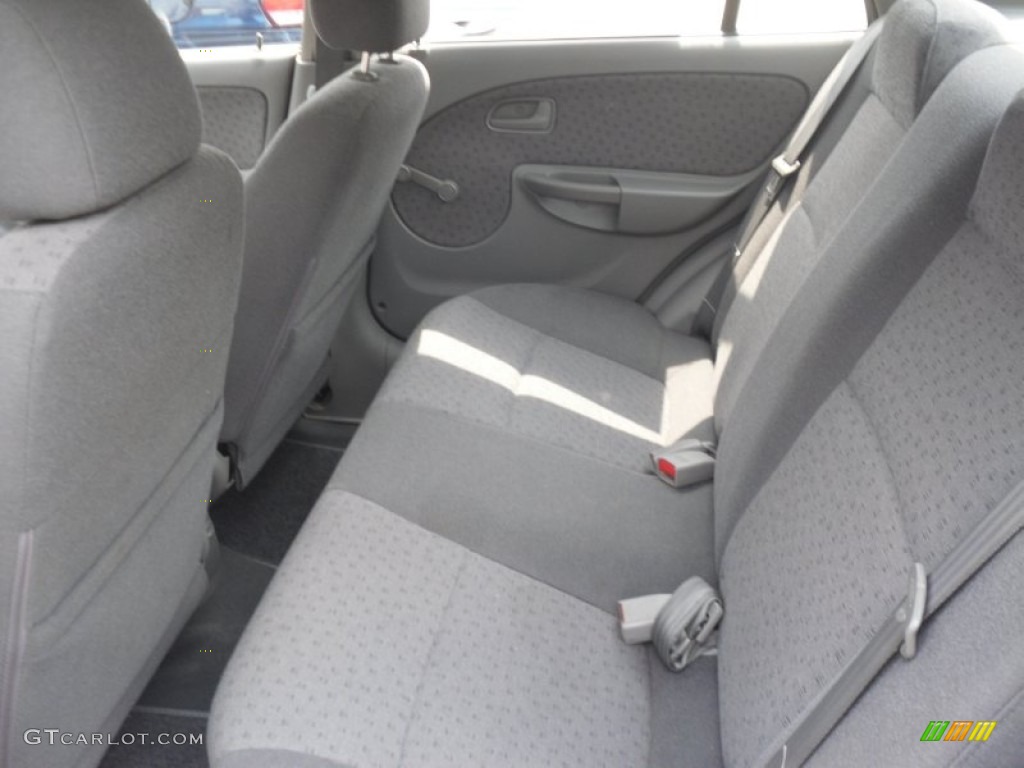 2005 Rio Sedan - Rally Blue / Gray photo #6