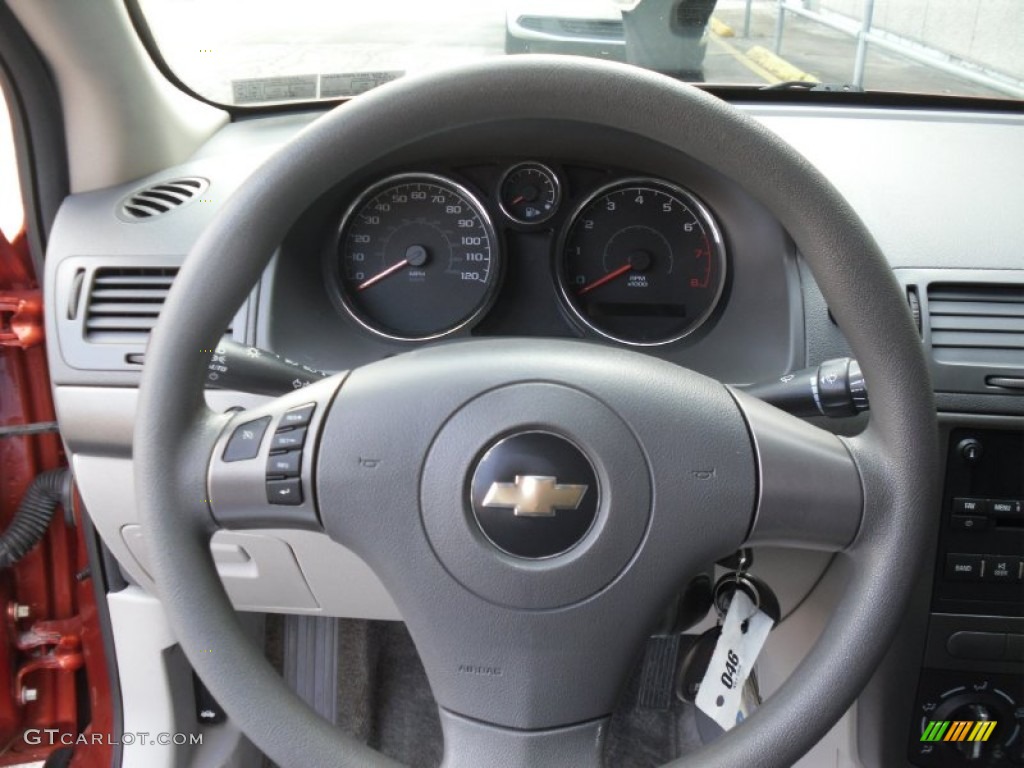 2007 Cobalt LT Sedan - Sunburst Orange Metallic / Neutral Beige photo #10