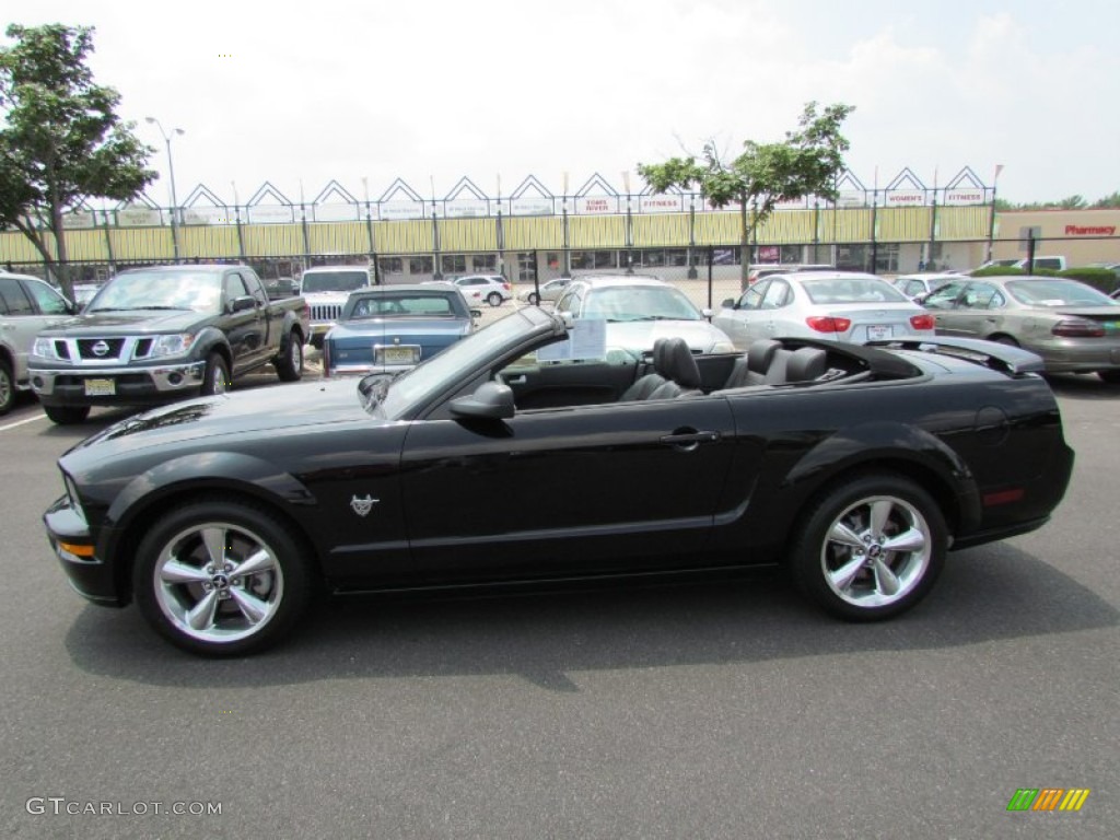 Black 2009 Ford Mustang GT Premium Convertible Exterior Photo #52029267