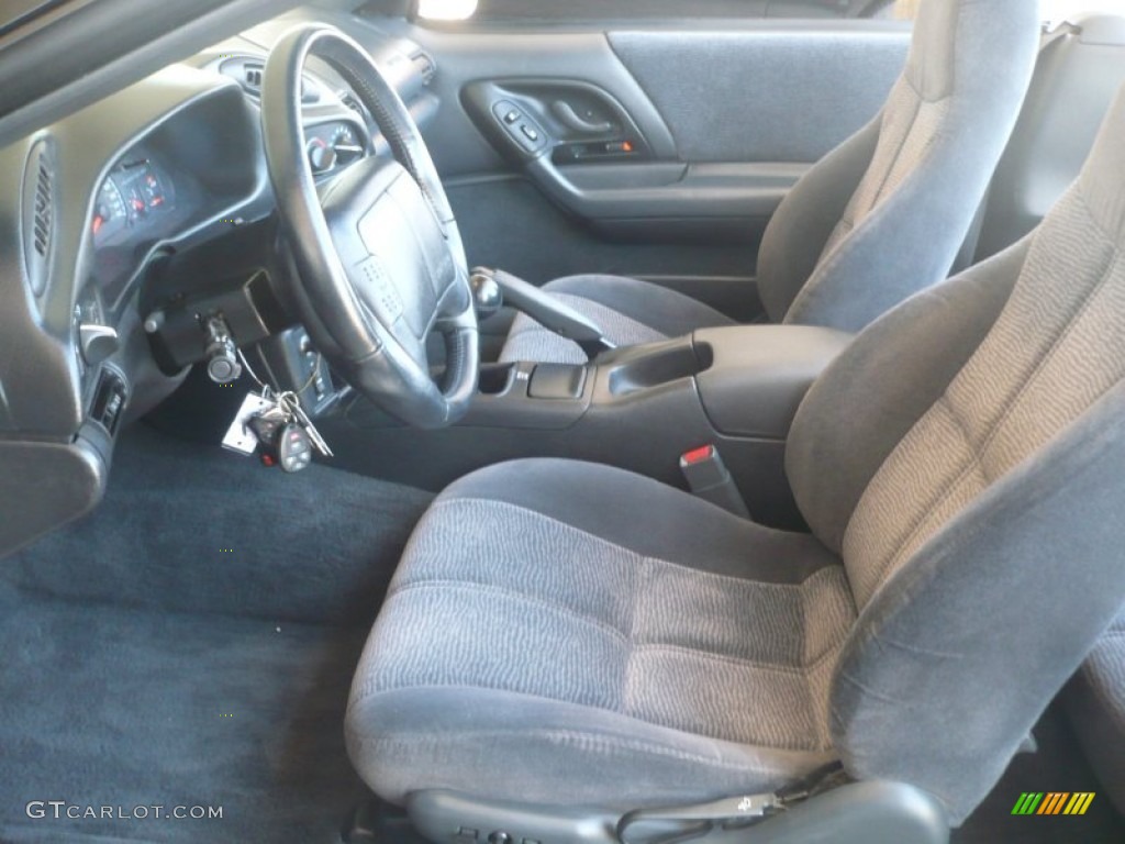 Black Interior 1996 Chevrolet Camaro Z28 Convertible Photo #52029276
