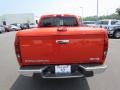 2010 Red Orange Metallic GMC Canyon SLT Crew Cab 4x4  photo #6