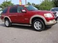 2008 Redfire Metallic Ford Explorer Eddie Bauer  photo #2
