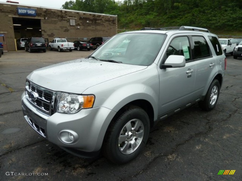 2012 Escape Limited V6 4WD - Ingot Silver Metallic / Charcoal Black photo #5