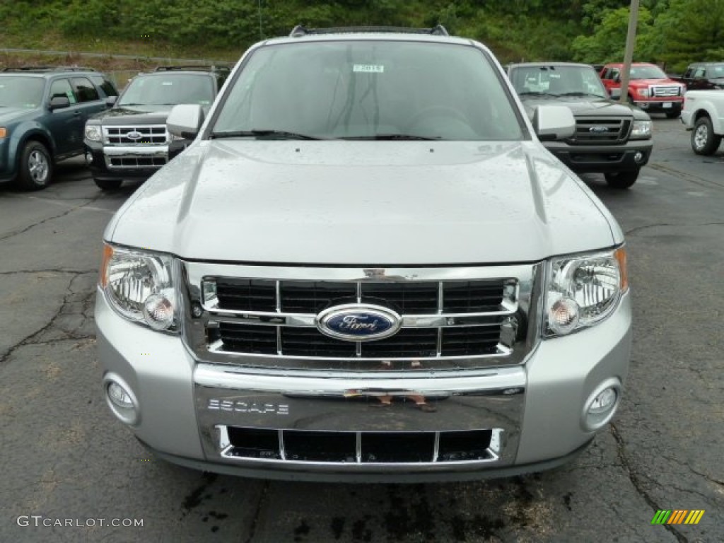 2012 Escape Limited V6 4WD - Ingot Silver Metallic / Charcoal Black photo #6