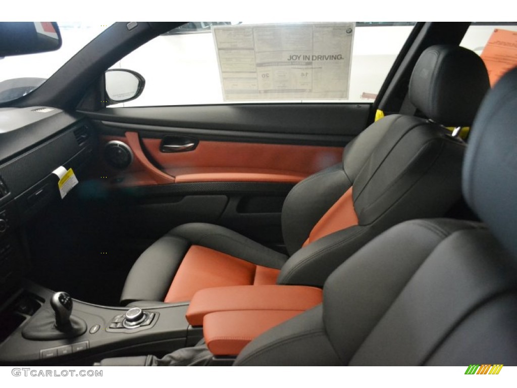 Fox Red Novillo Leather Interior 2011 BMW M3 Coupe Photo #52031256