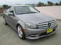 2011 Palladium Silver Metallic Mercedes-Benz C 300 Sport 4Matic  photo #1