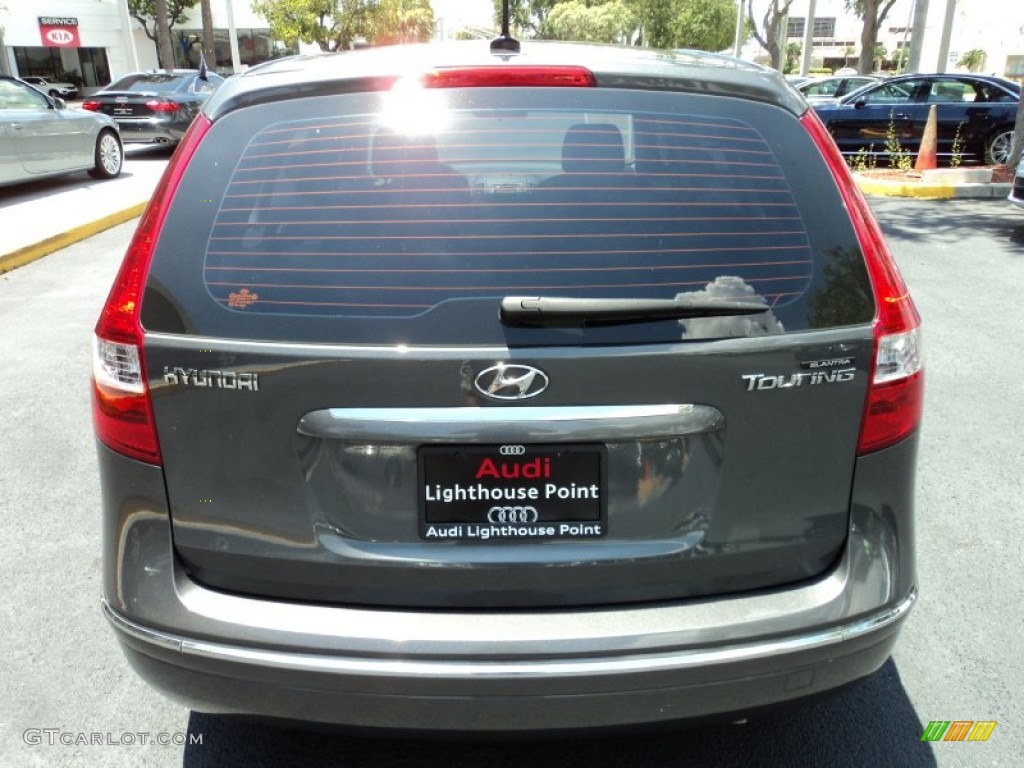 2009 Elantra Touring - Carbon Gray / Black photo #5