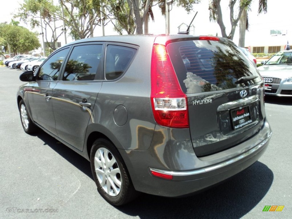 2009 Elantra Touring - Carbon Gray / Black photo #7
