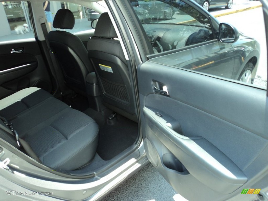 2009 Elantra Touring - Carbon Gray / Black photo #17