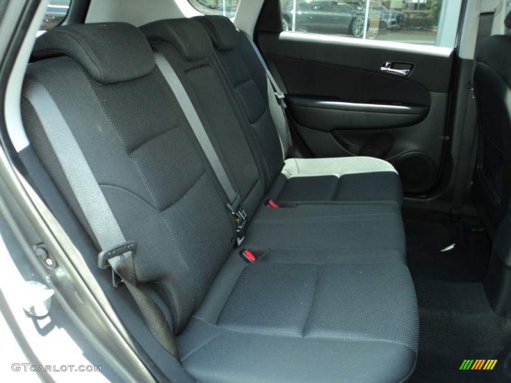 2009 Elantra Touring - Carbon Gray / Black photo #18